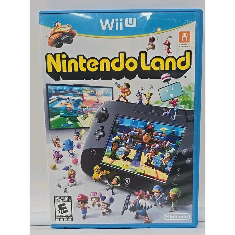 Nintendo Land Nintendo Wii U Game Complete with Manual Tested